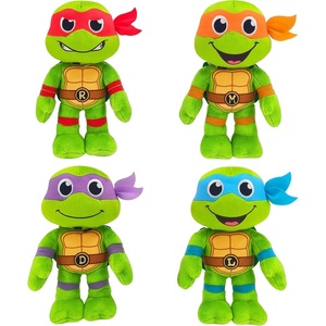 image:imageTeenage Mutant Ninja Turtles 8 Basic Plush Stuffed Toy 4Pack